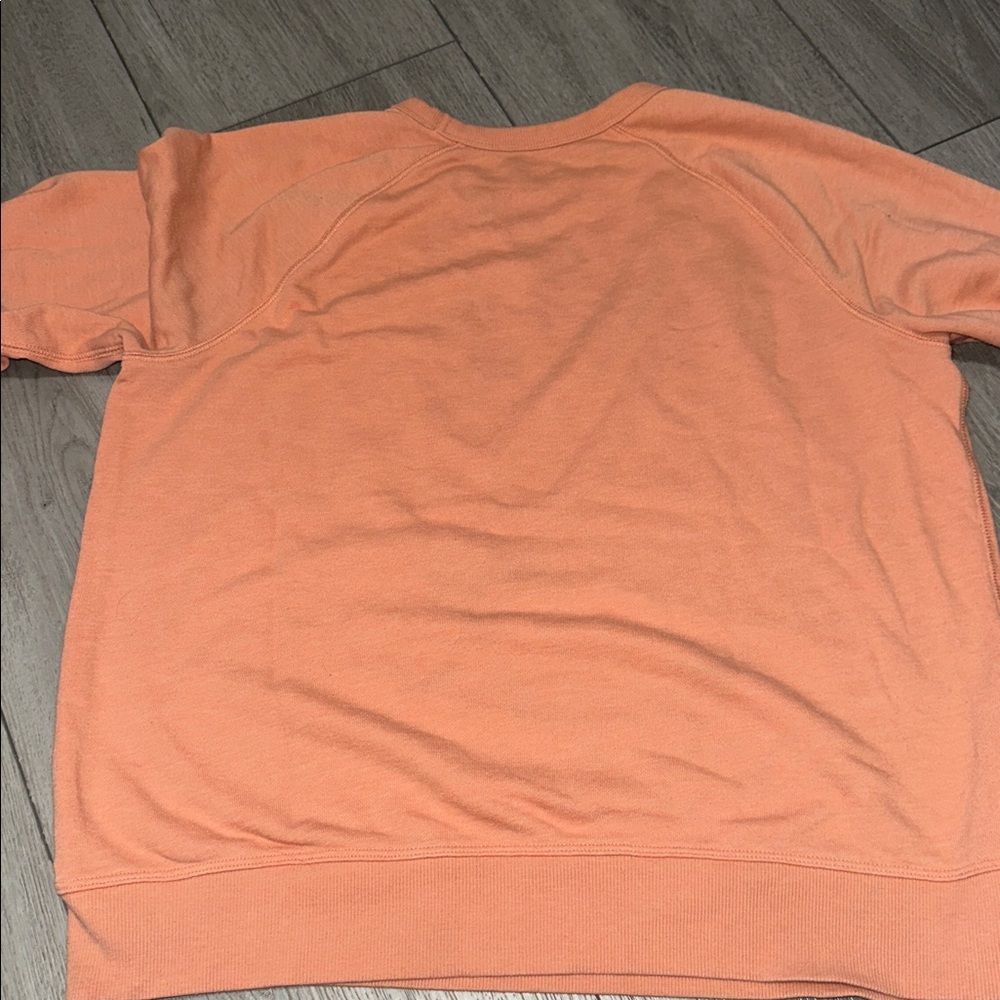 Sonoma peach Happiness crewneck Top size Large - Picture 6 of 7